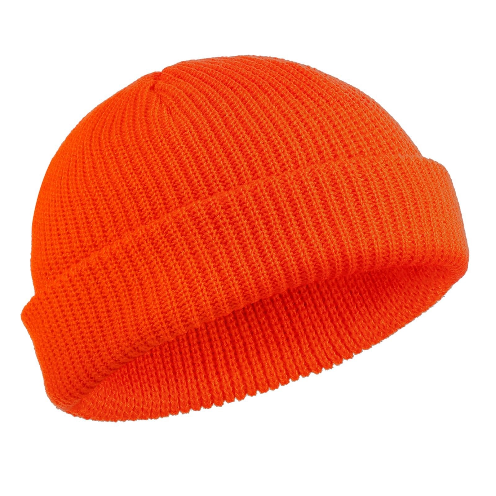 Soft Acrylic Knit Trawler Beanie Watch Hat for Winter