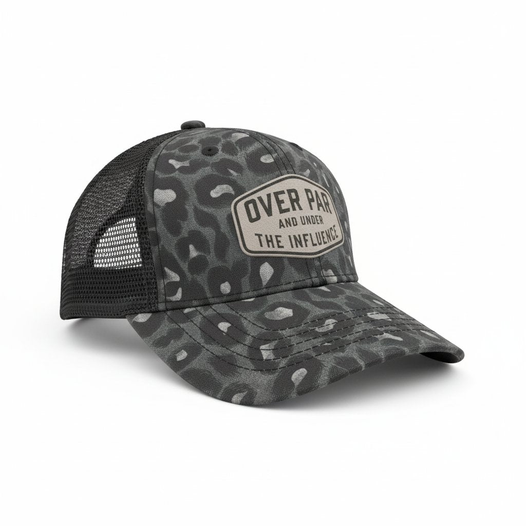 OVER PAR AND UNDER THE INFLUENCE PATCH HAT