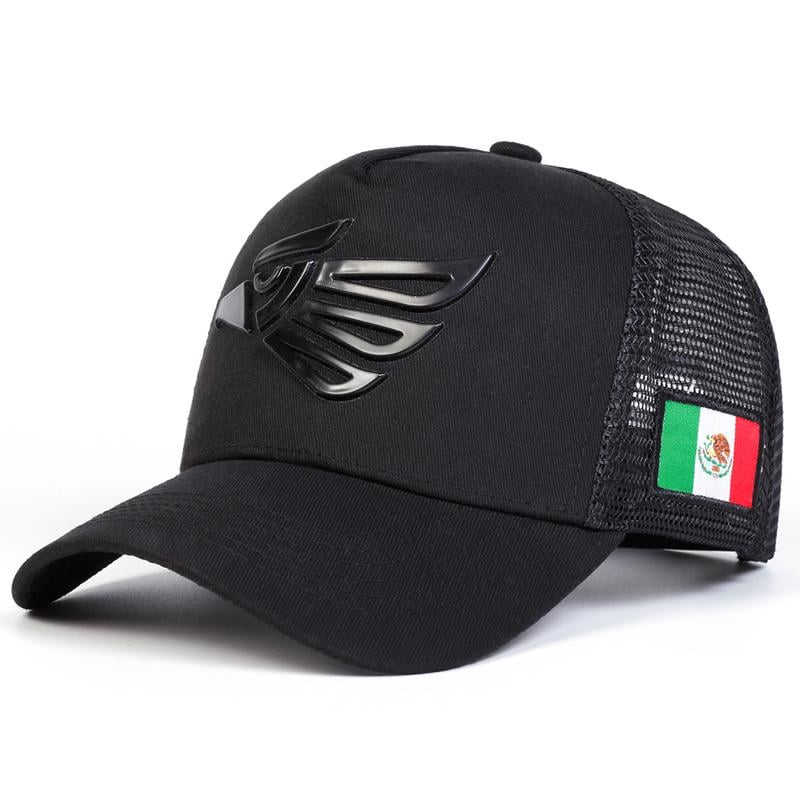 Unisex Mexican Eagle Label Baseball Net Caps