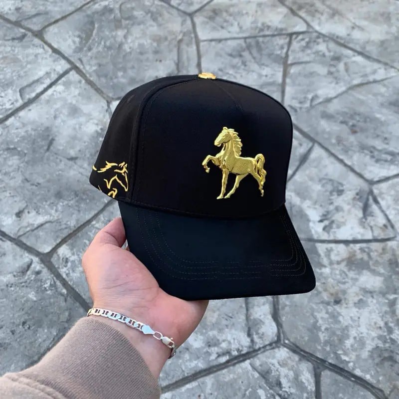 SnapBack Horse Hat Premium Material