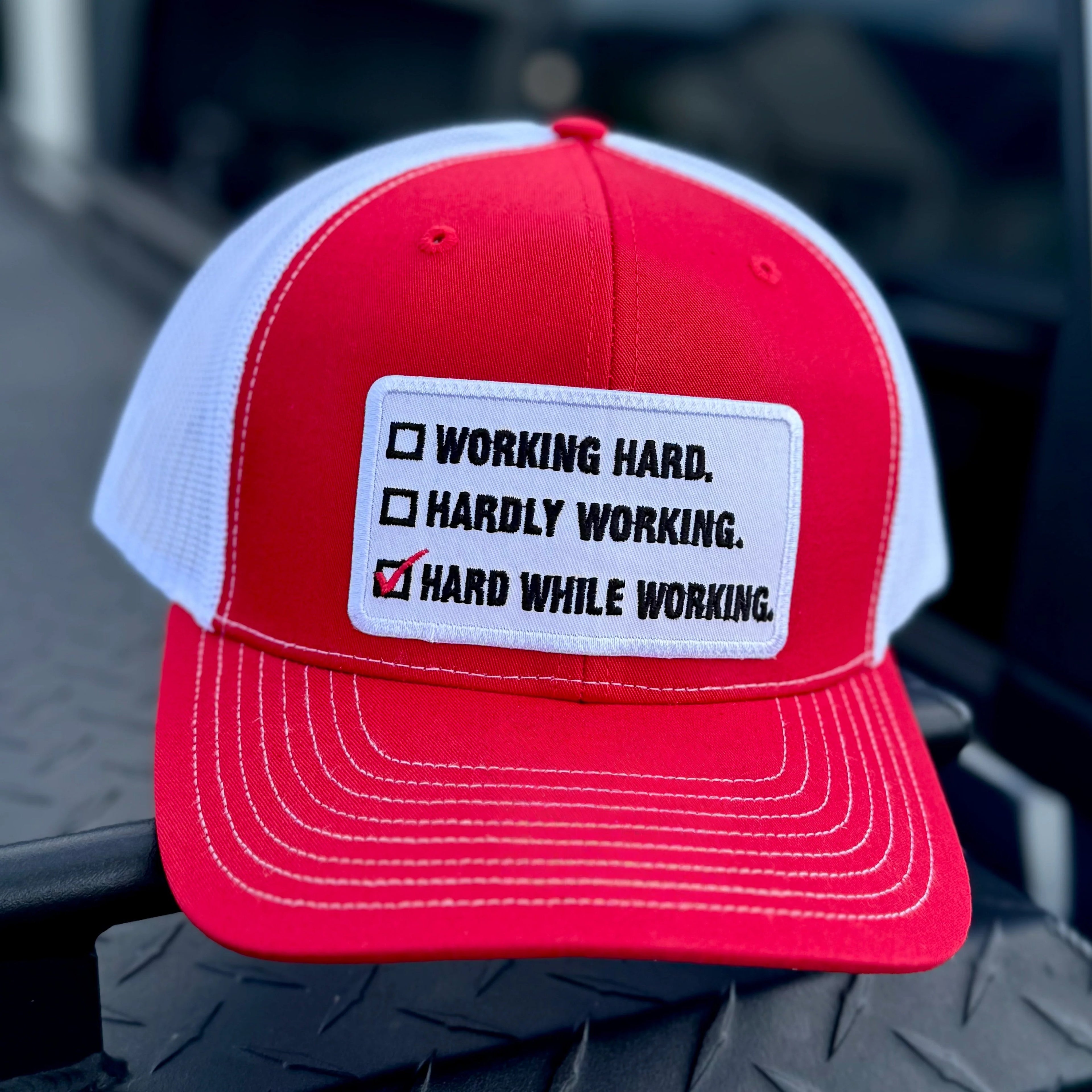 Hard While Working Hat