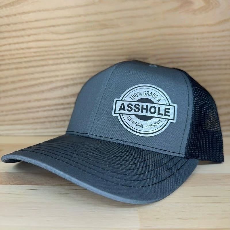 100% Grade A Asshole SnapBack Trucker Hat