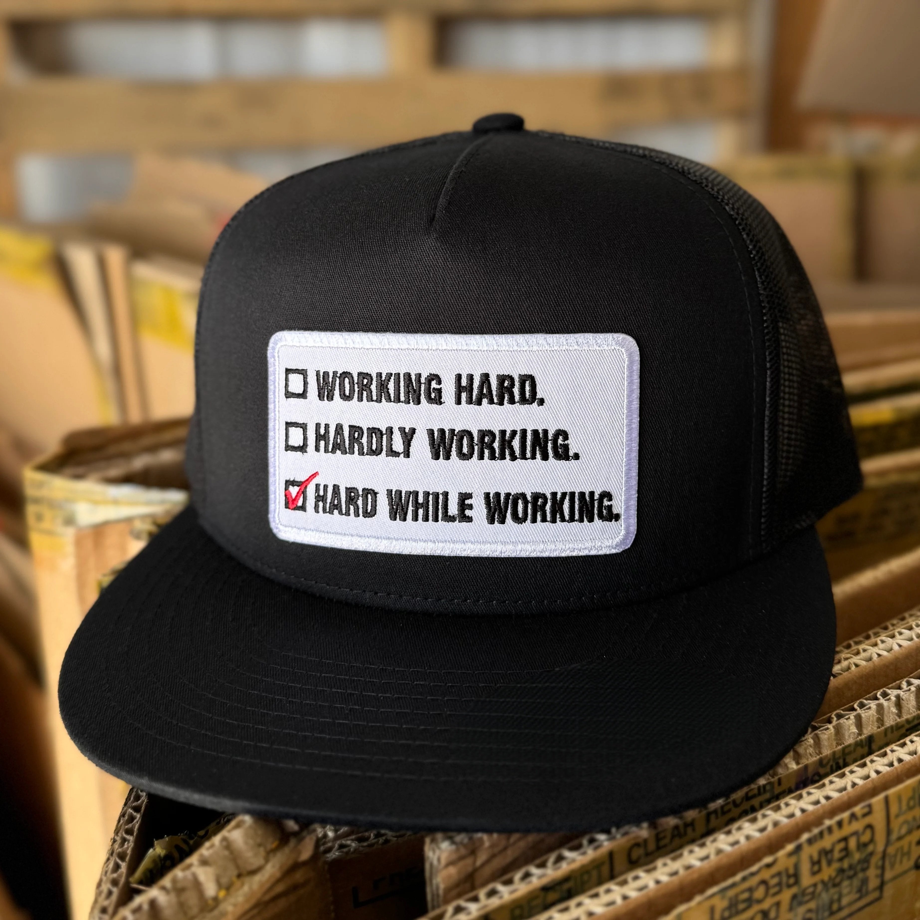 Hard While Working Hat