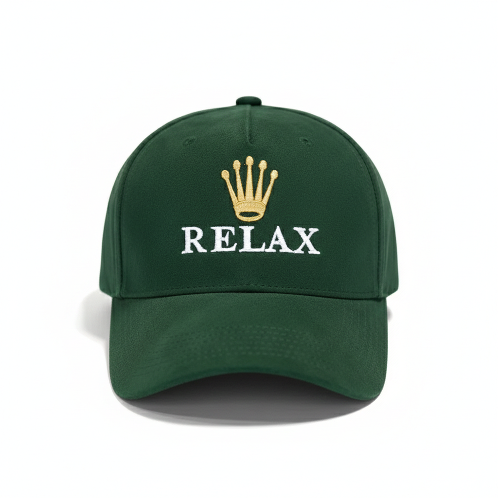 "RELAX" Parody Baseball Cap