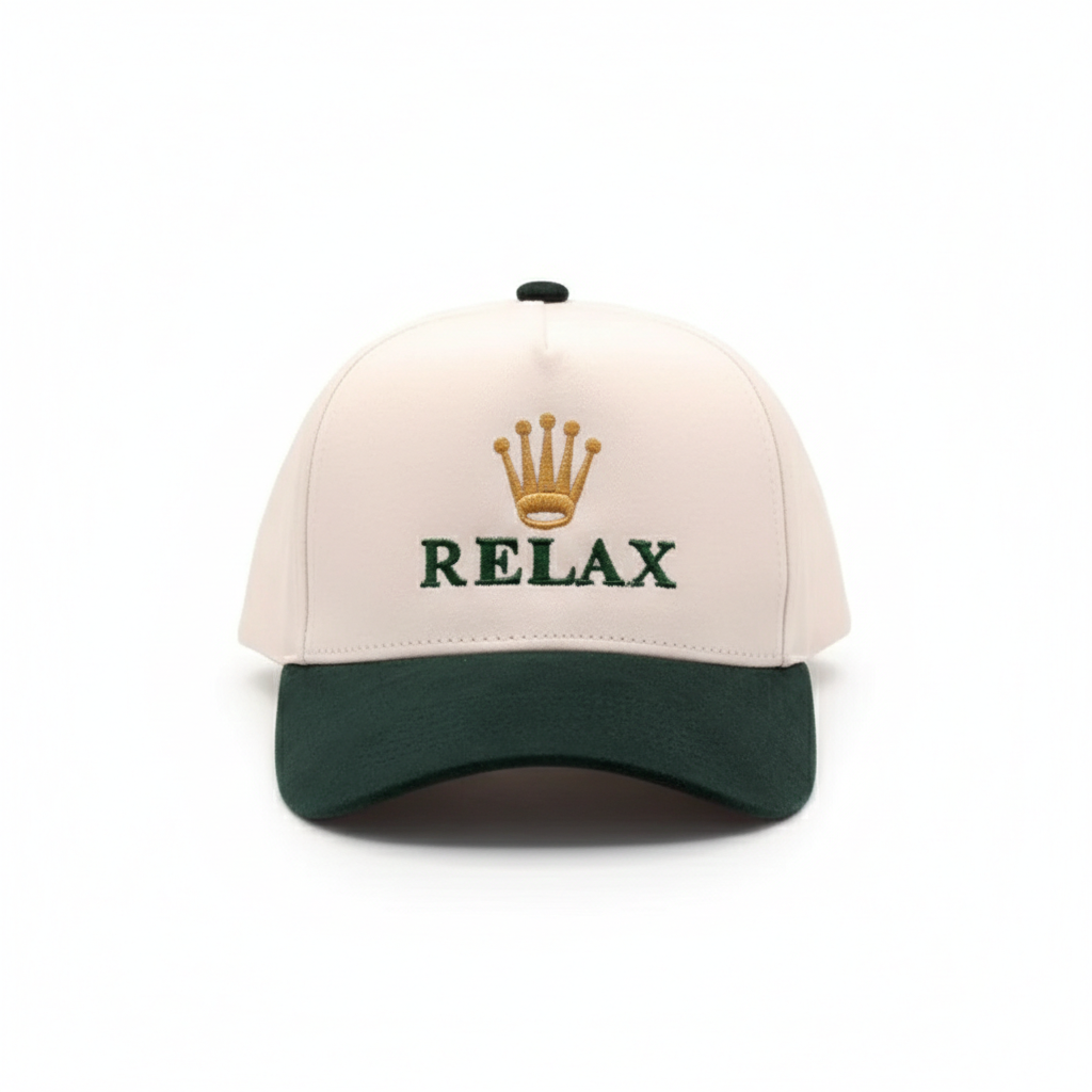 "RELAX" Parody Baseball Cap
