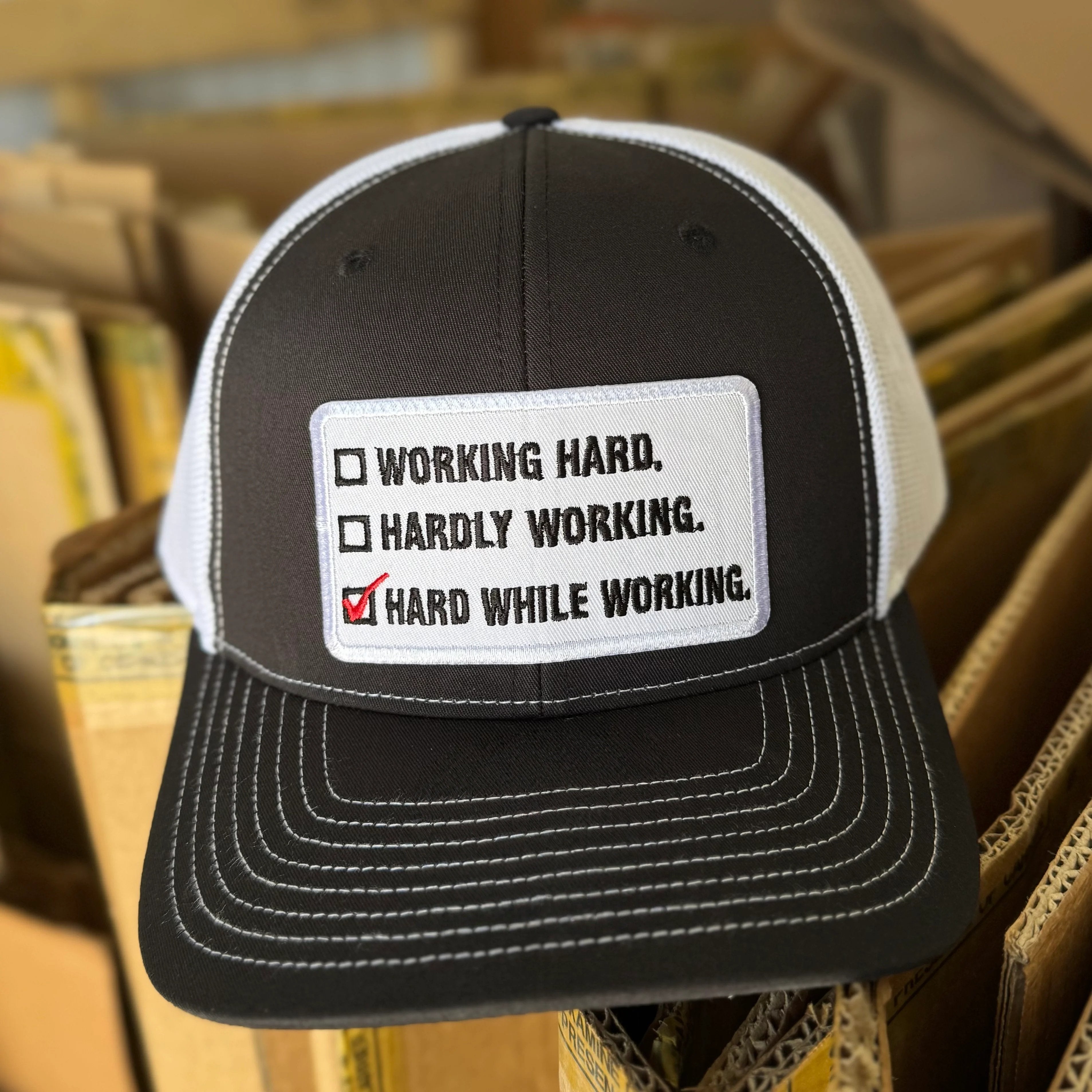 Hard While Working Hat