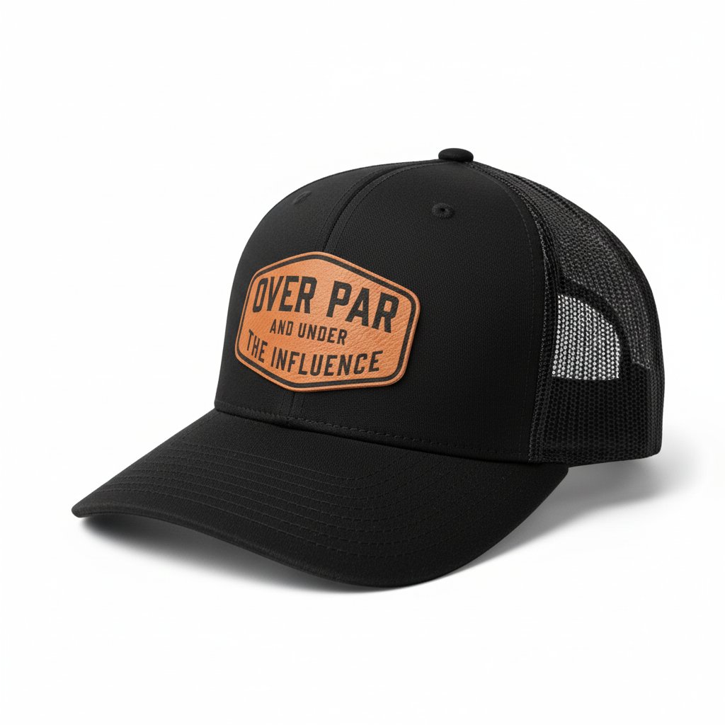 OVER PAR AND UNDER THE INFLUENCE PATCH HAT
