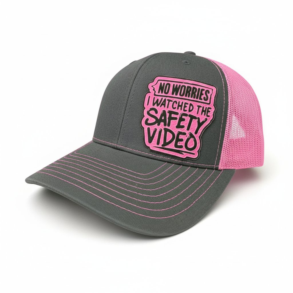 I WATCHED THE SAFETY VIDEO SnapBack Adjustable Hat