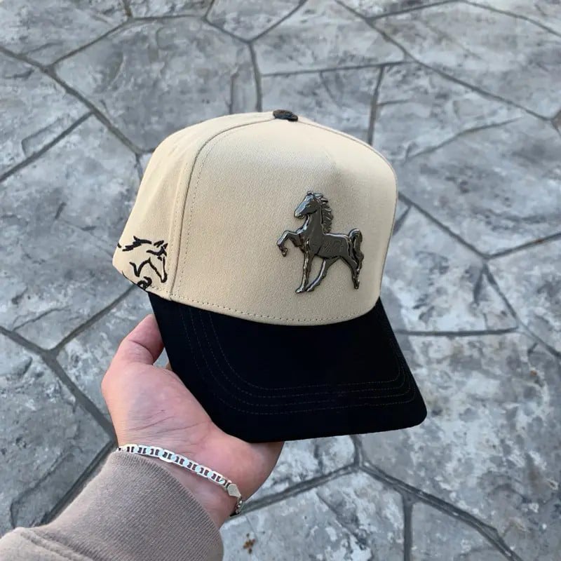 SnapBack Horse Hat Premium Material