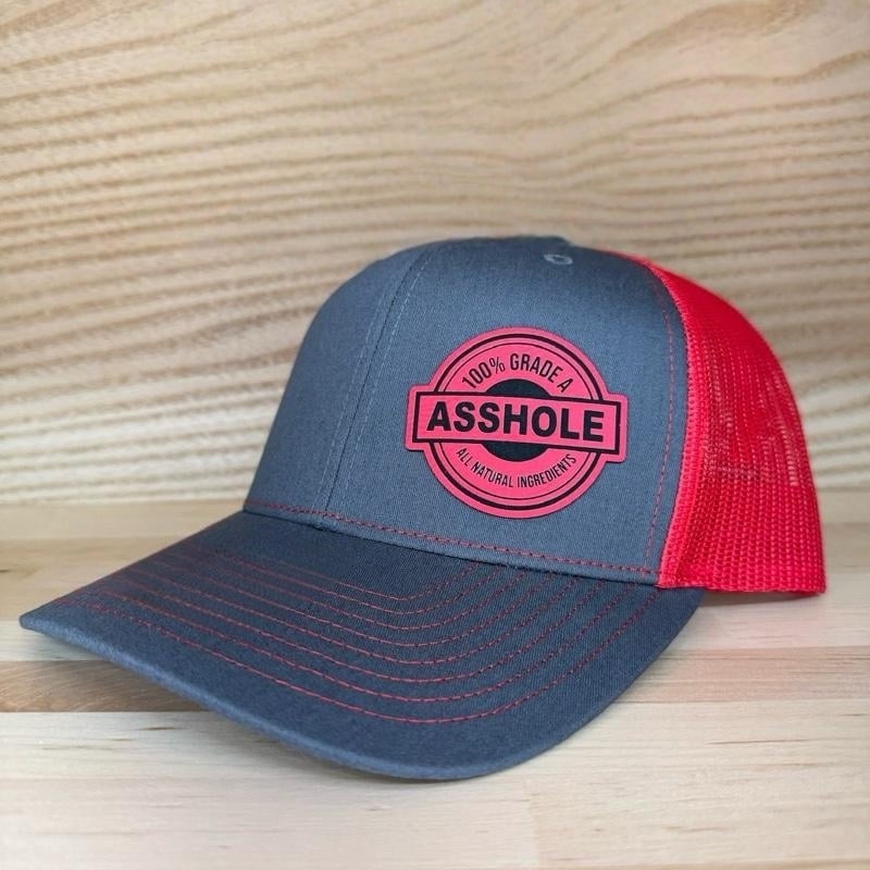 100% Grade A Asshole SnapBack Trucker Hat